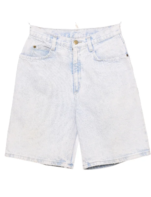 Light Wash Denim Shorts - W27 L8