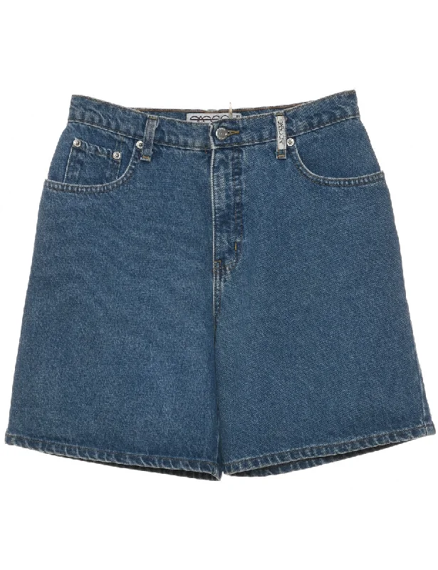 Medium Wash Denim Shorts - W28 L7