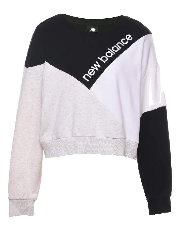 New Balance Black & White Sweatshirt - L