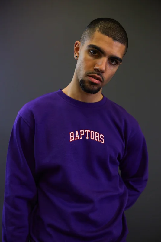 Toronto Raptors Playoffs Fleece Shorts - Purple