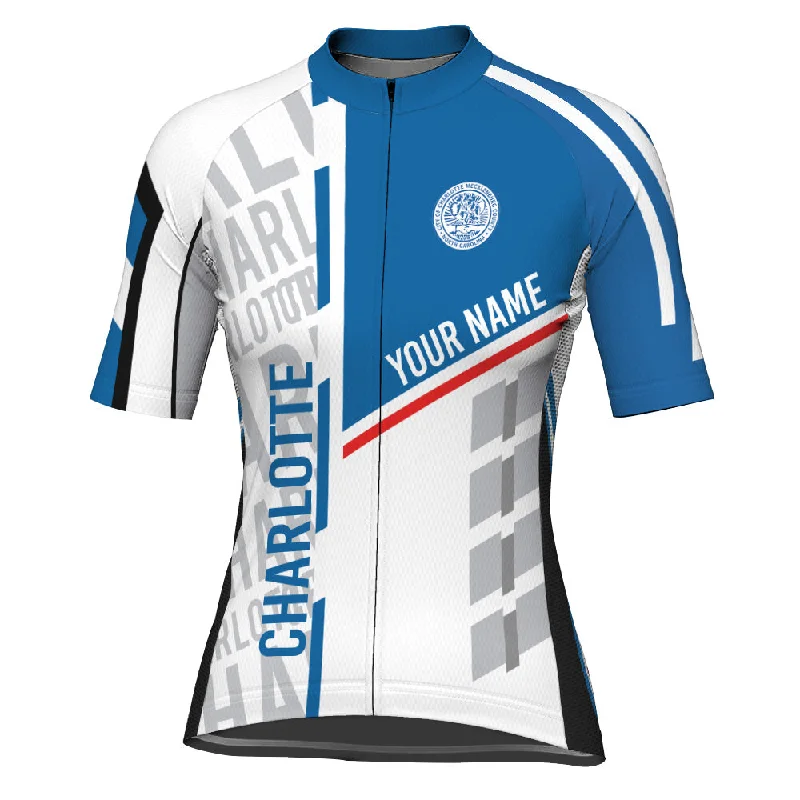 Customized Charlotte Short Sleeve Cycling Jersey for Women