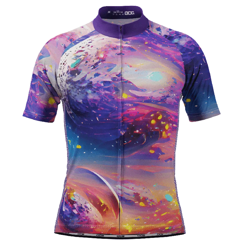 Men's Planets Short Sleeve Cycling Jersey