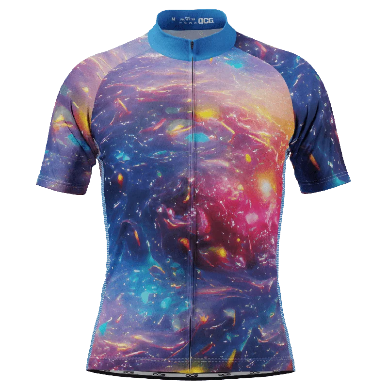 Men's Stars Short Sleeve Cycling Jersey