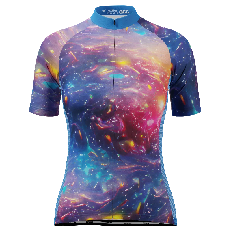 Women's Stars Short Sleeve Cycling Jersey