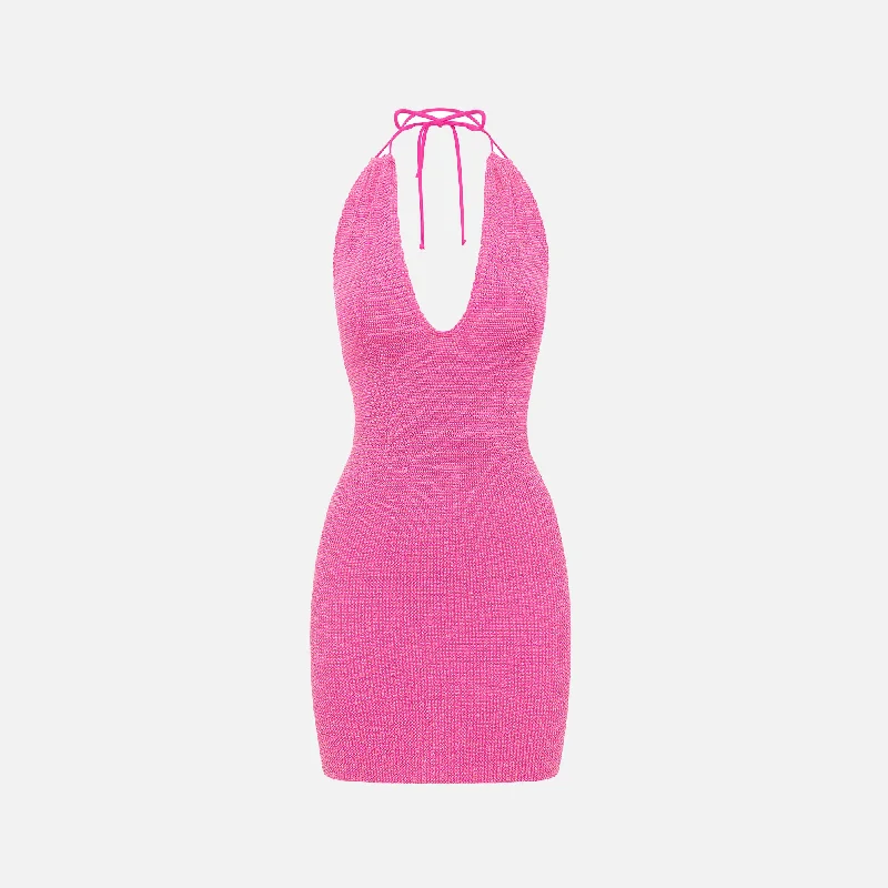 Bond Eye Bisou Dress - Wildberry Lurex