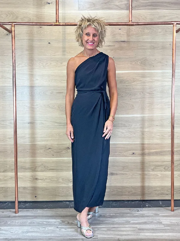 Emme Marella Merlo Dress Black