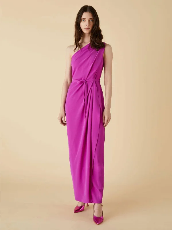 Emme Marella Merlo Dress Cyclamen