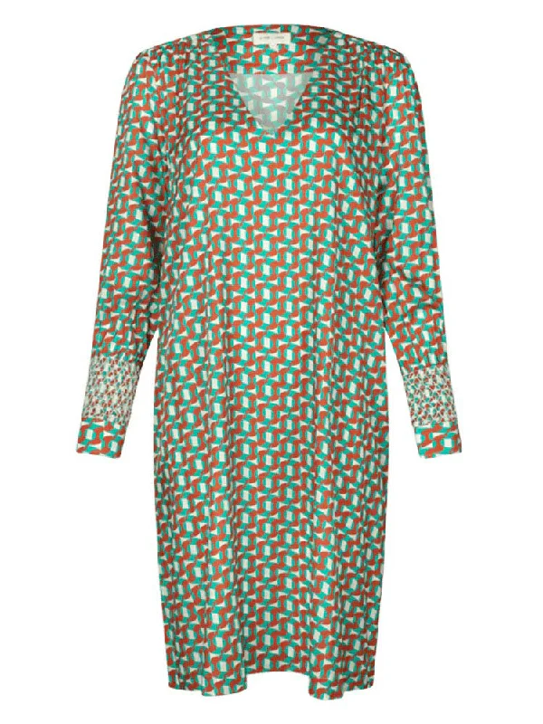 Joyce & Girls Bettina Dress Turquoise