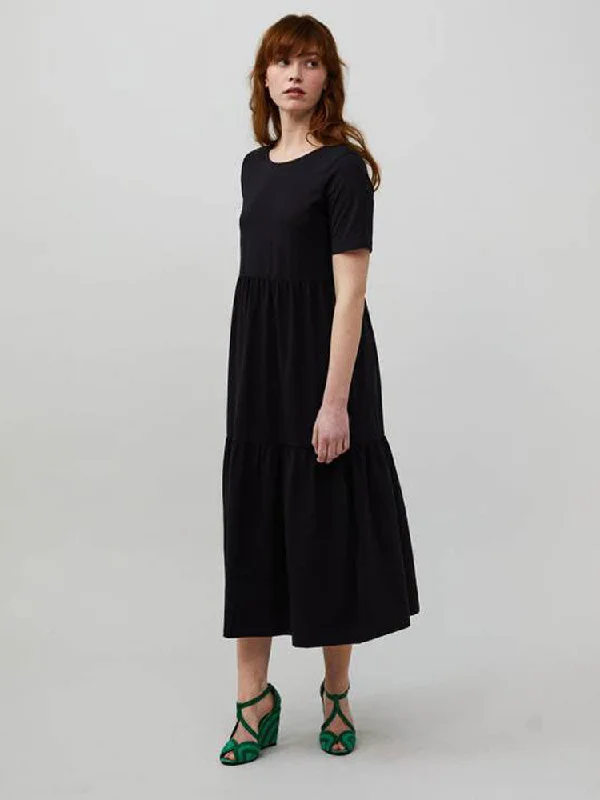 Odd Molly Camellia Dress Almost Black