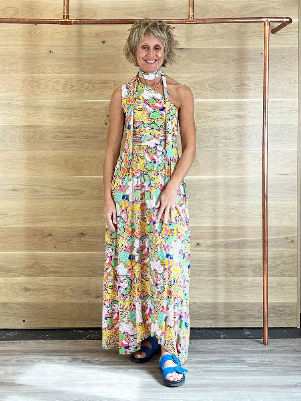 Onjenu Rosa Dress Vista Yellow