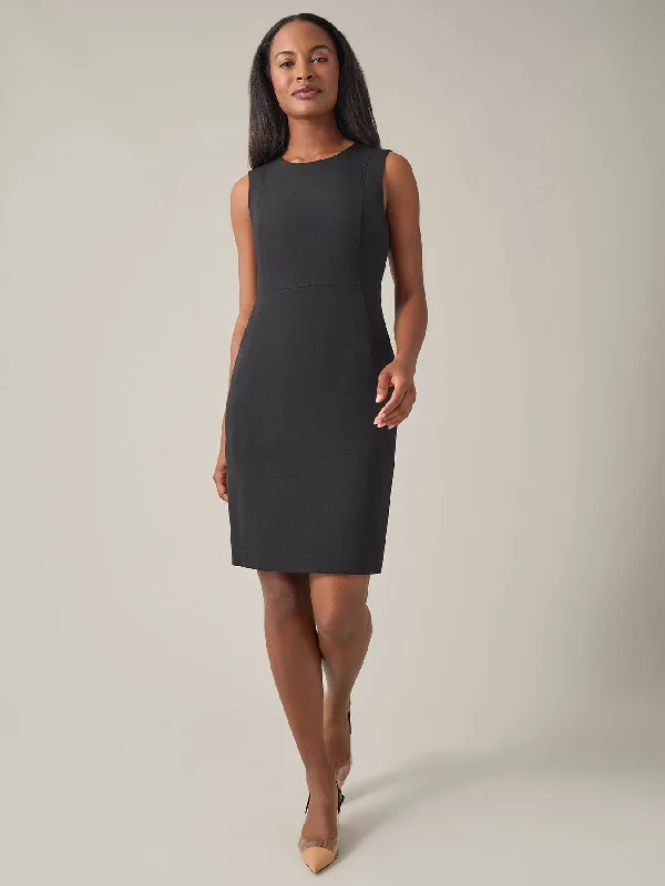 Princess Seam Sheath Dress, Iconic Stretch Crepe