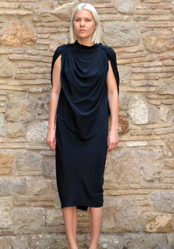 RICK OWENS CLAUDETTE DRESS BLACK