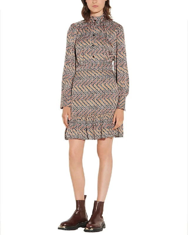 Sandro Woven Dress